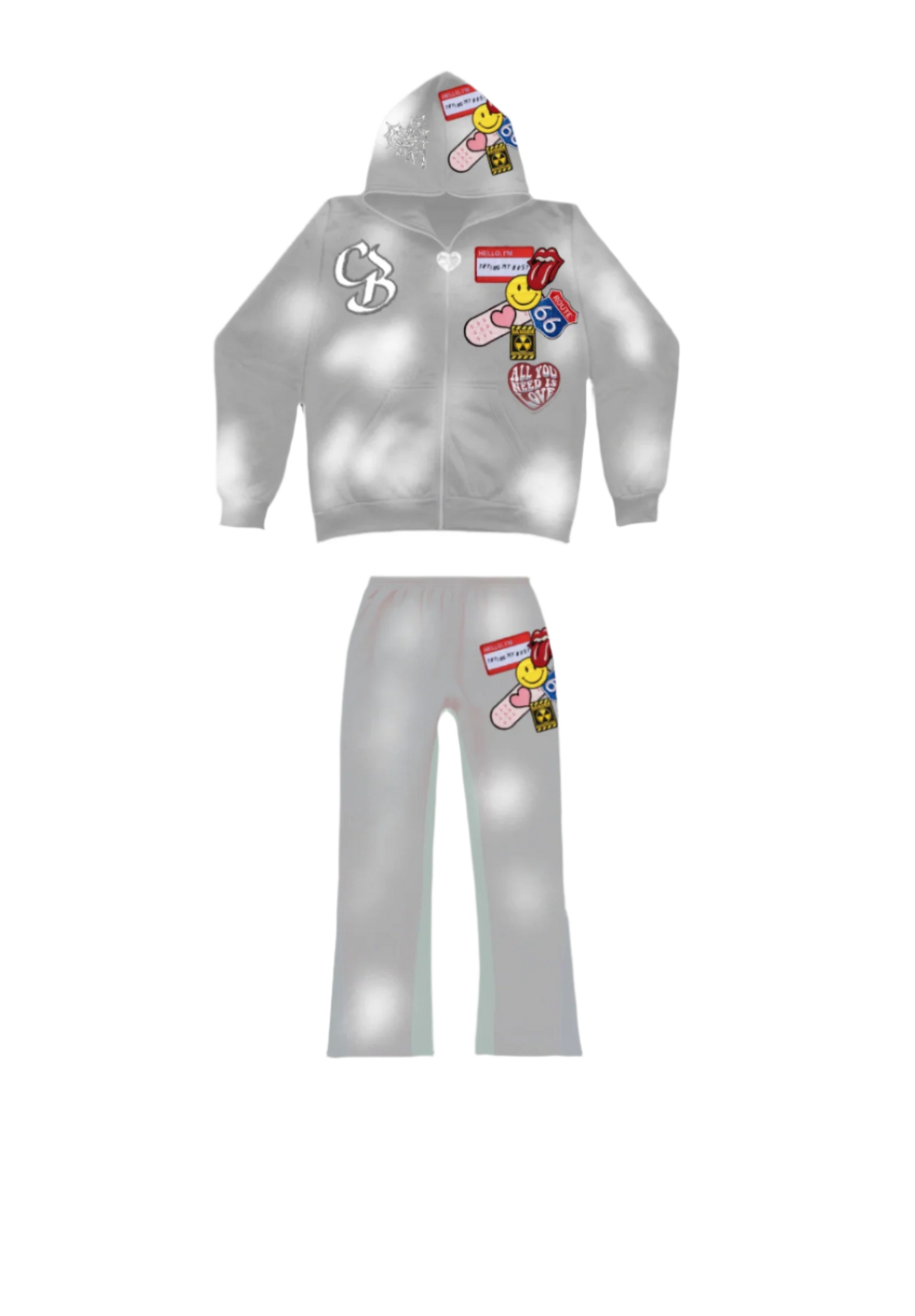 PATCHWORK SWEATSUITS